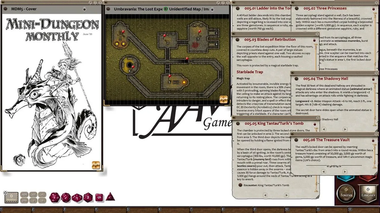 Fantasy Grounds - Mini-Dungeon Monthly #5 (5E) Screenshot 3