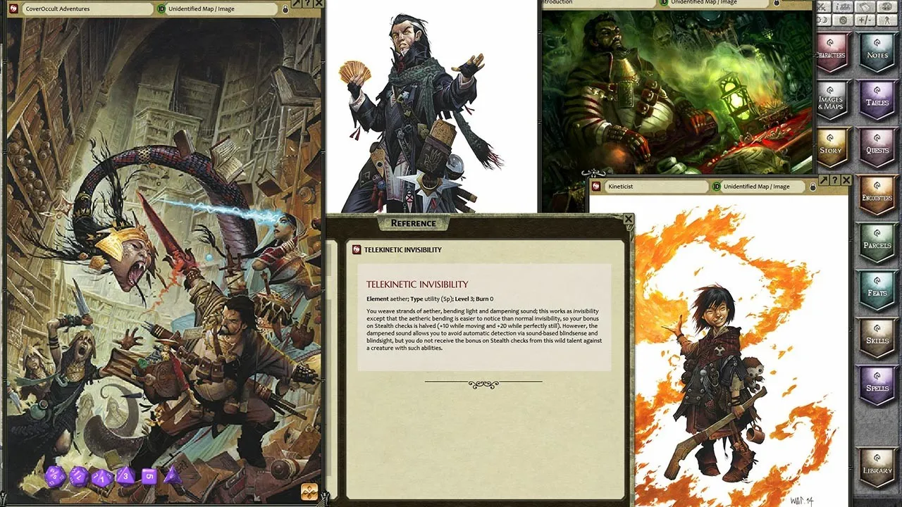 Fantasy Grounds - Pathfinder RPG - Occult Adventures (PFRPG) Screenshot 4