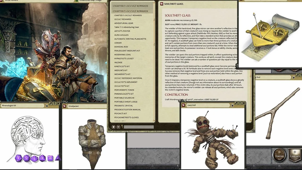 Fantasy Grounds - Pathfinder RPG - Occult Adventures (PFRPG) Screenshot 0