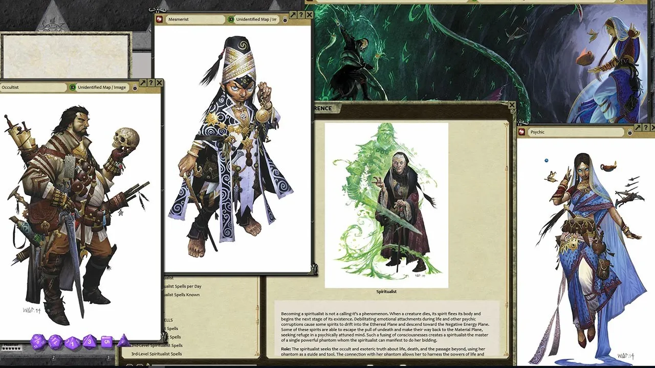 Fantasy Grounds - Pathfinder RPG - Occult Adventures (PFRPG) Screenshot 2