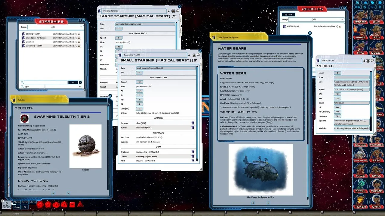 Fantasy Grounds - Starfinder RPG - Alien Archive 3 (SFRPG) Screenshot 1