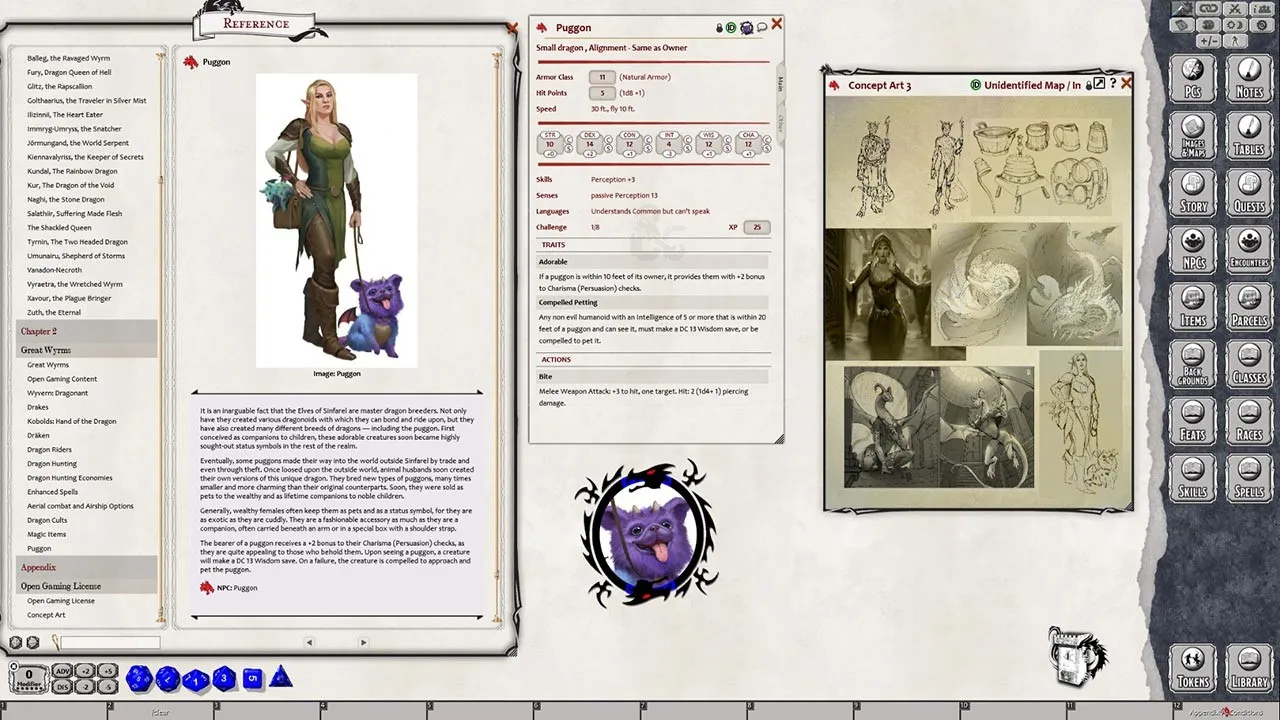 Fantasy Grounds - Legendary Dragons (5E) Screenshot 2