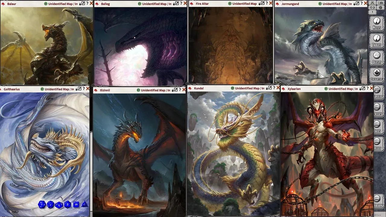 Fantasy Grounds - Legendary Dragons (5E) Screenshot 0