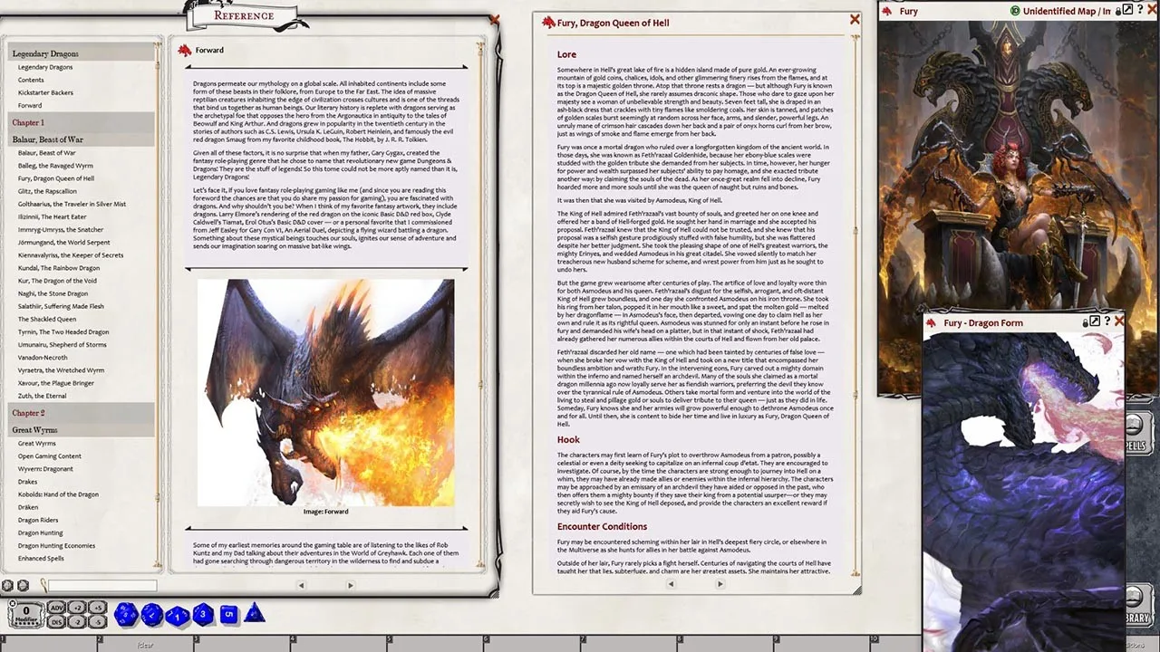 Fantasy Grounds - Legendary Dragons (5E) Screenshot 6