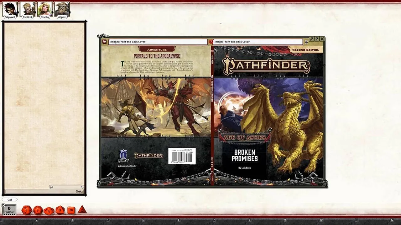 Fantasy Grounds - Pathfinder 2 RPG - Age of Ashes AP 6: Broken Promises (PFRPG2) Screenshot 1