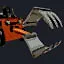 Funny farmer icon