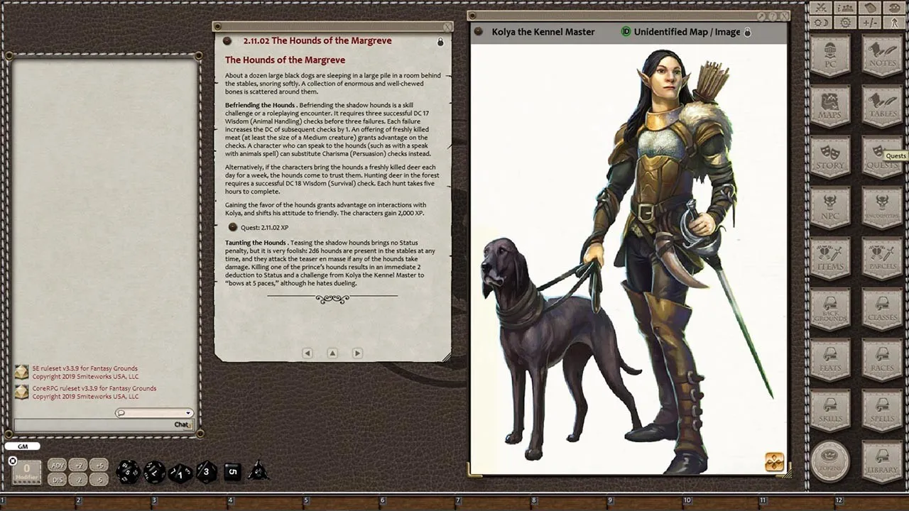 Fantasy Grounds - Courts of the Shadow Fey (5E) Screenshot 2