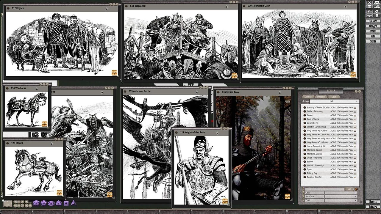 Fantasy Grounds - D&D Classics: PHBR12 The Complete Paladin's Handbook (2E) Screenshot 0