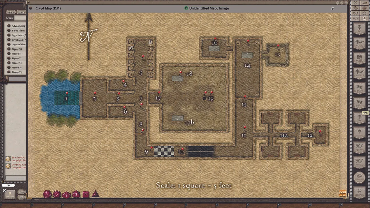 Fantasy Grounds - Crypt of the Science-Wizard (5E) Screenshot 2