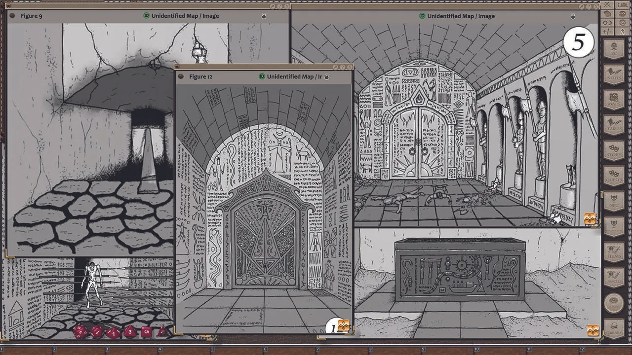 Fantasy Grounds - Crypt of the Science-Wizard (5E) Screenshot 0