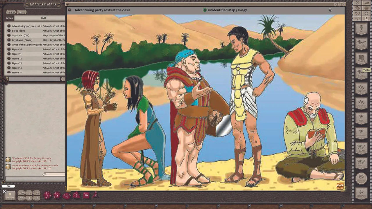 Fantasy Grounds - Crypt of the Science-Wizard (5E) Screenshot 3