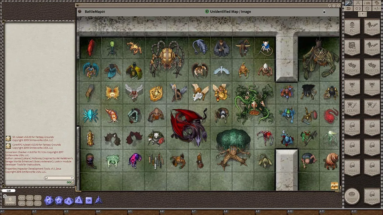 Fantasy Grounds - Devin Night Token Pack: Creature Codex 1: Aatxe - Cueyatl (Token Pack) Screenshot 1
