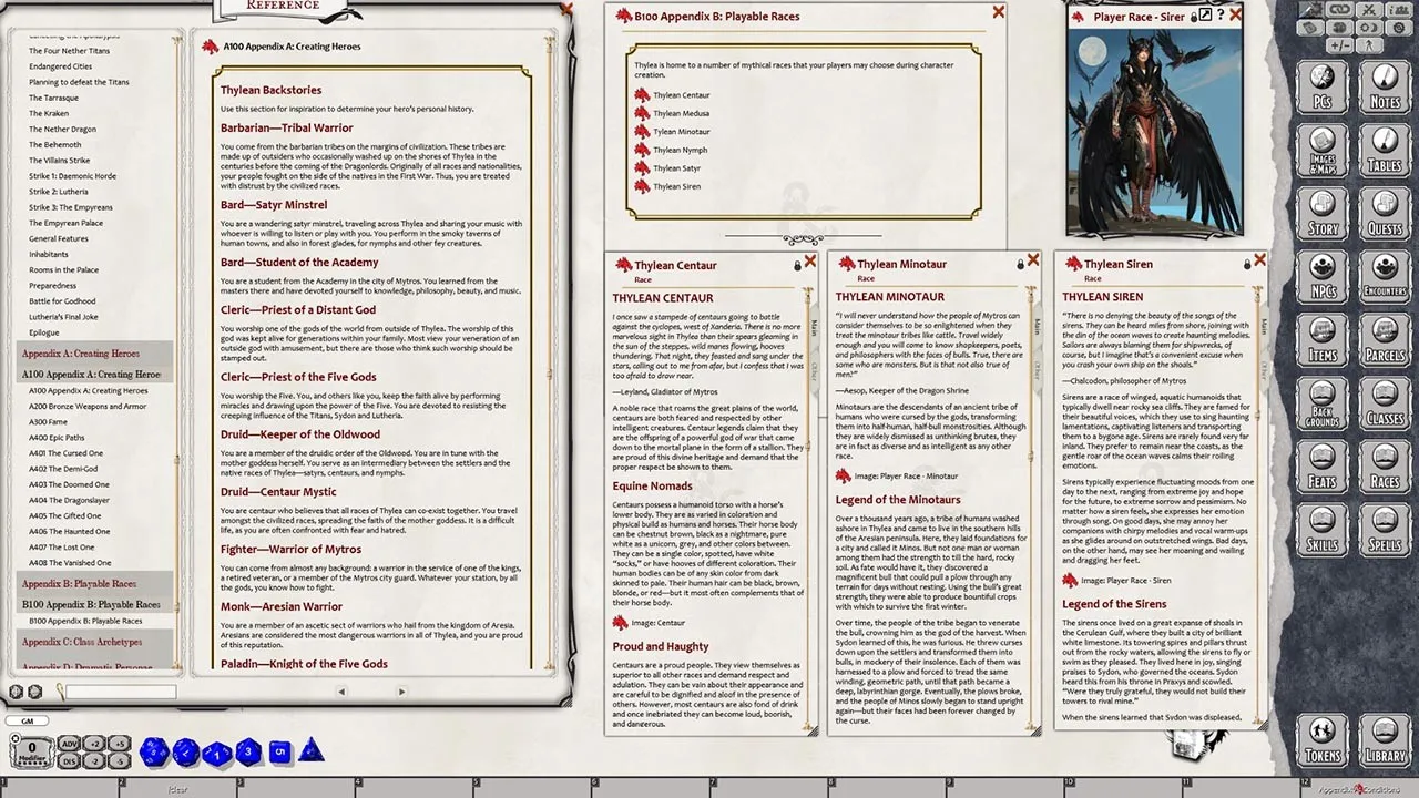 Fantasy Grounds - Odyssey of the Dragon Lords (5E) Screenshot 6