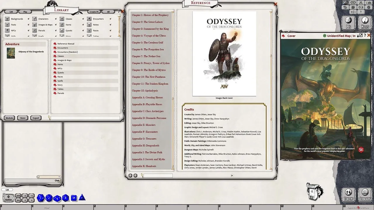 Fantasy Grounds - Odyssey of the Dragon Lords (5E) Screenshot 0