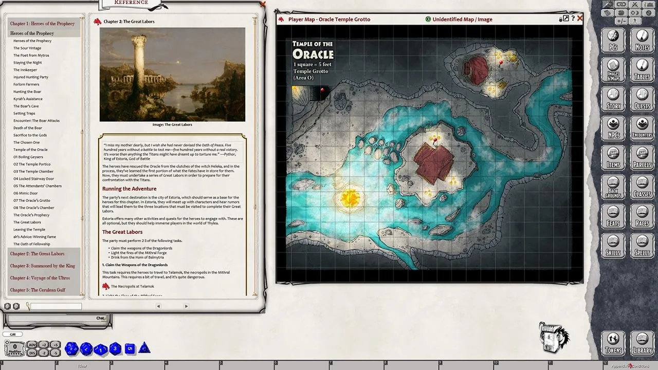 Fantasy Grounds - Odyssey of the Dragon Lords (5E) Screenshot 4
