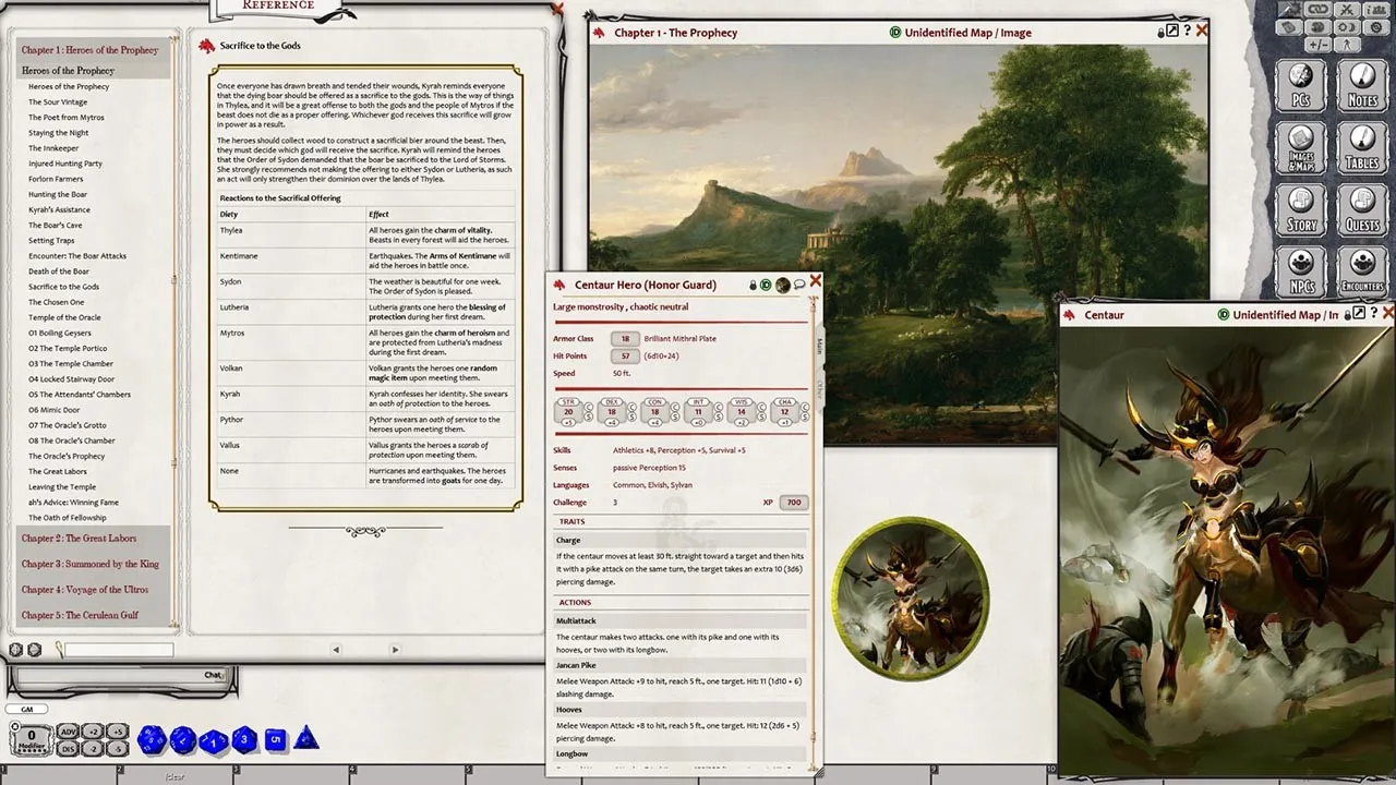 Fantasy Grounds - Odyssey of the Dragon Lords (5E) Screenshot 1