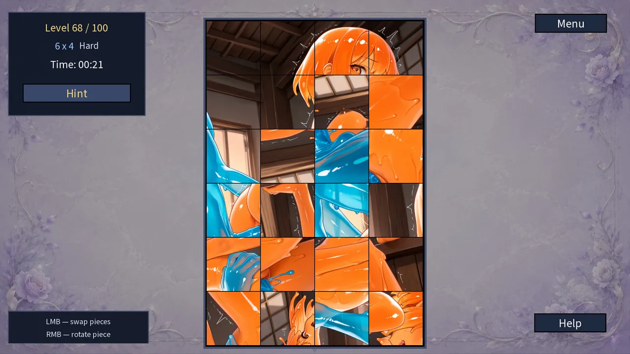 My Slime Waifu: Hentai Puzzle Screenshot 16