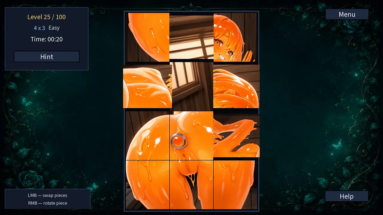 My Slime Waifu: Hentai Puzzle Screenshot 12