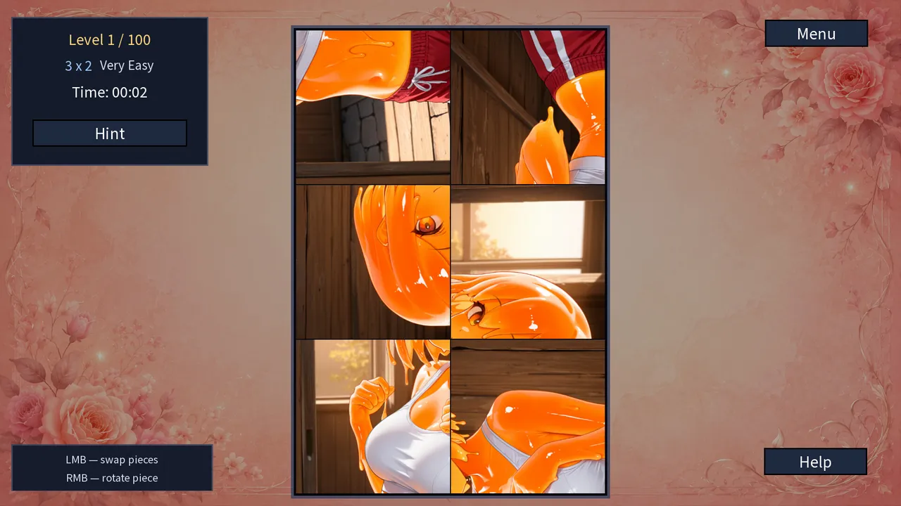 My Slime Waifu: Hentai Puzzle Screenshot 7