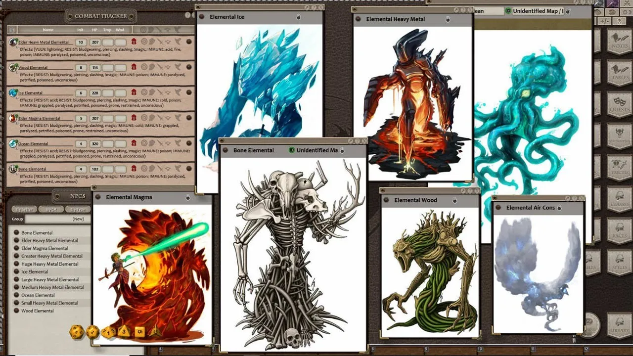 Fantasy Grounds - Alien Bestiary (5E) Screenshot 1