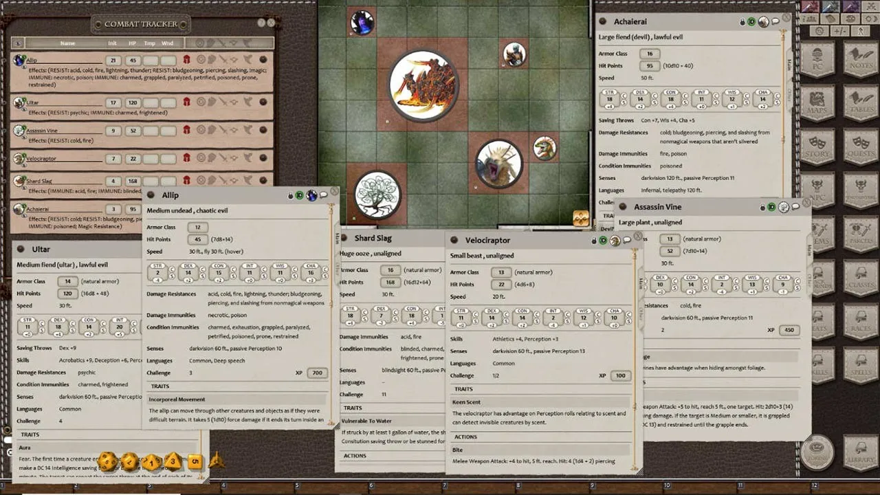 Fantasy Grounds - Alien Bestiary (5E) Screenshot 2