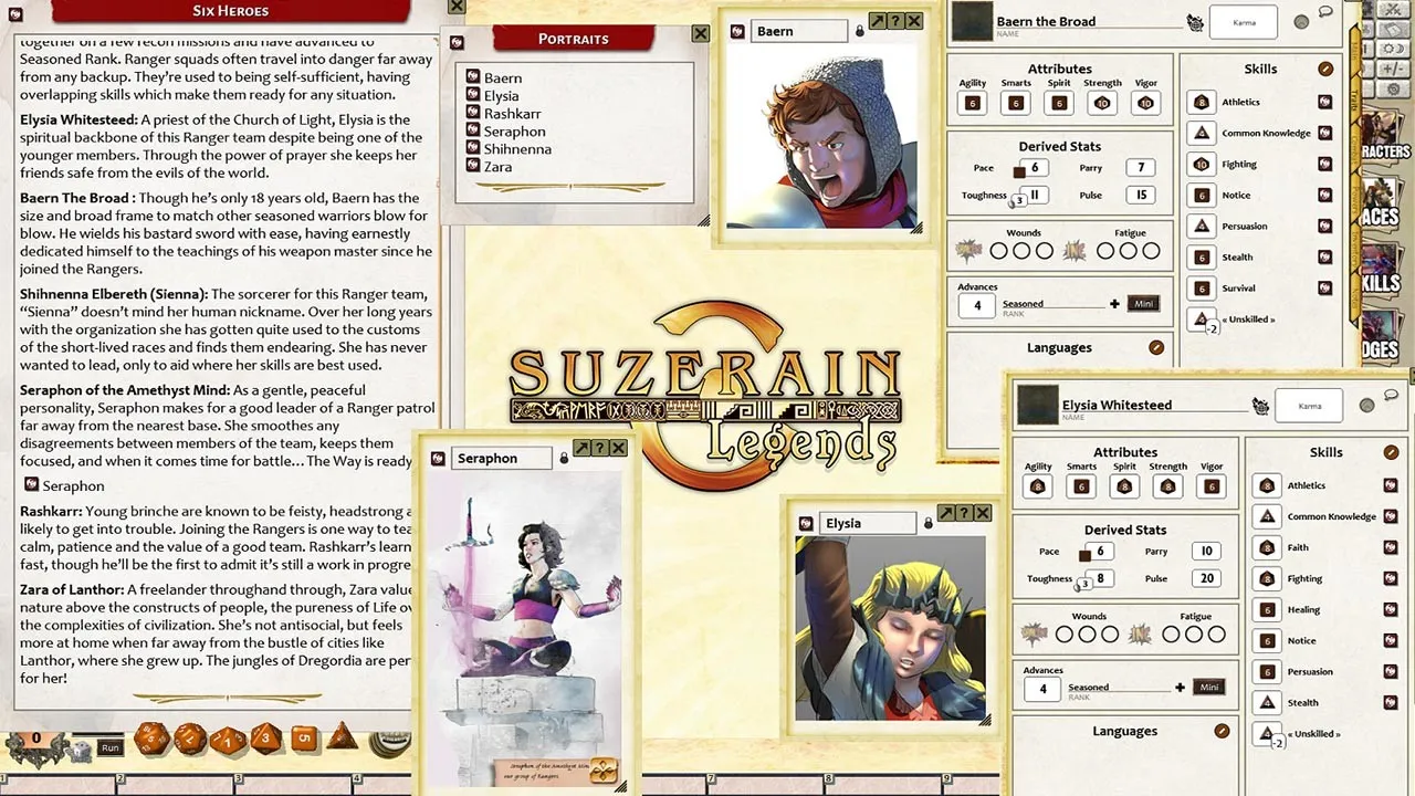 Fantasy Grounds - Shaintar JumpStart (Savage Worlds) Screenshot 1
