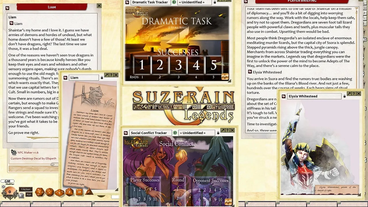 Fantasy Grounds - Shaintar JumpStart (Savage Worlds) Screenshot 0