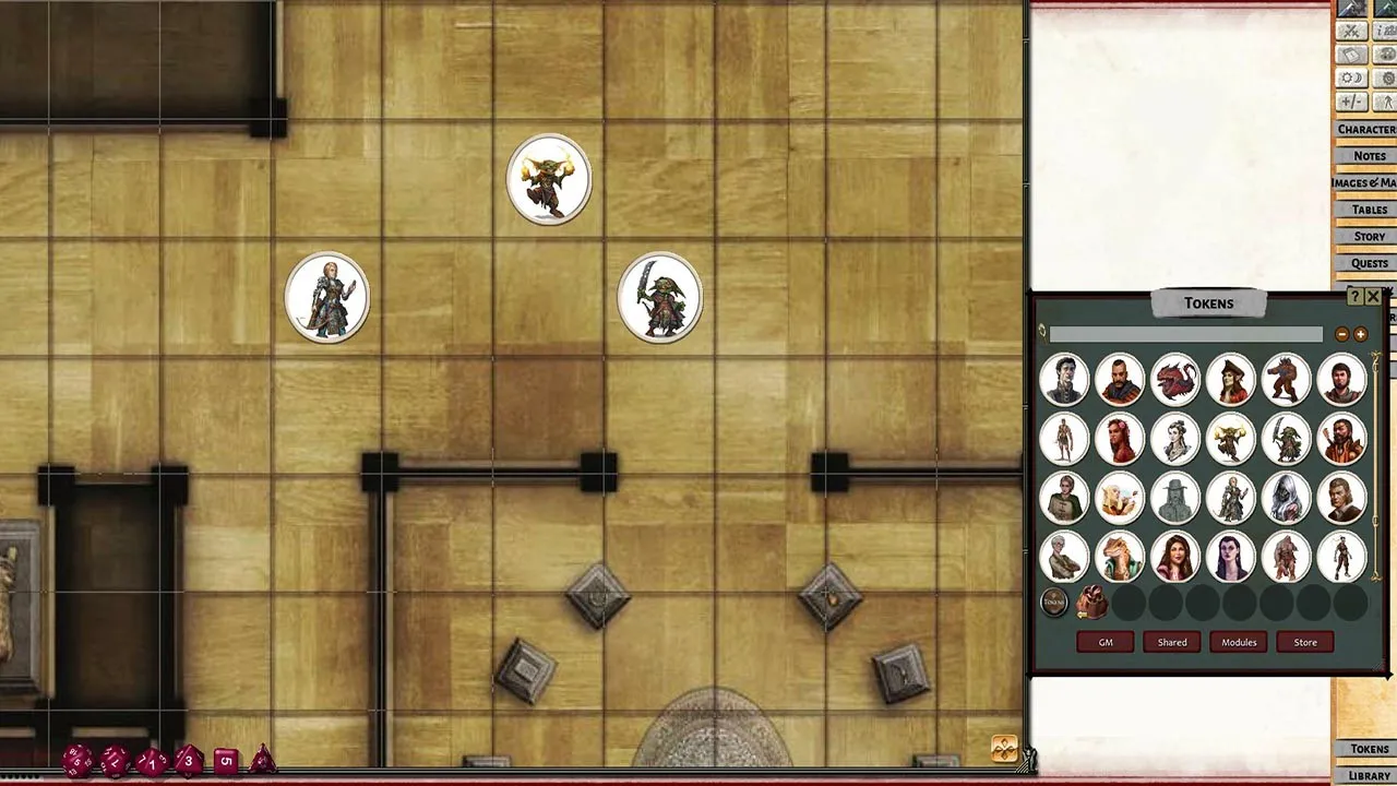 Fantasy Grounds - Pathfinder 2 RPG - Pathfinder Society Scenario #1-01: The Absalom Initiation Screenshot 0