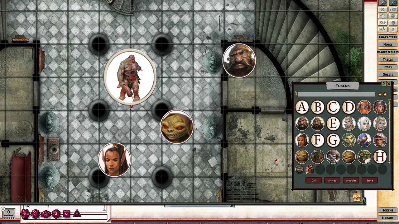 Fantasy Grounds - Pathfinder 2 RPG - Pathfinder Society Scenario #1-01: The Absalom Initiation Screenshot 3