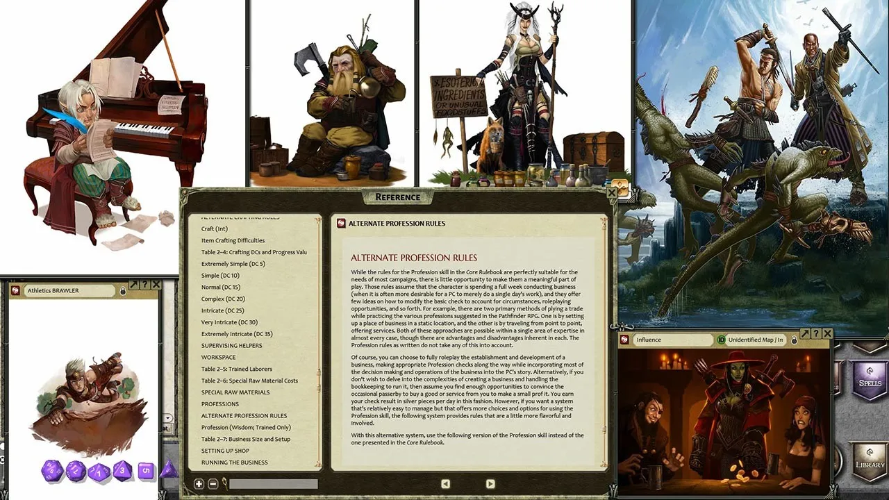 Fantasy Grounds - Pathfinder RPG - Unchained Screenshot 1