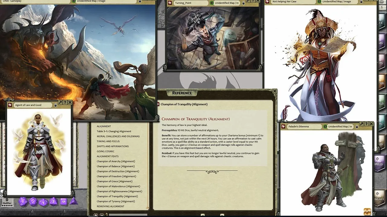 Fantasy Grounds - Pathfinder RPG - Unchained Screenshot 2
