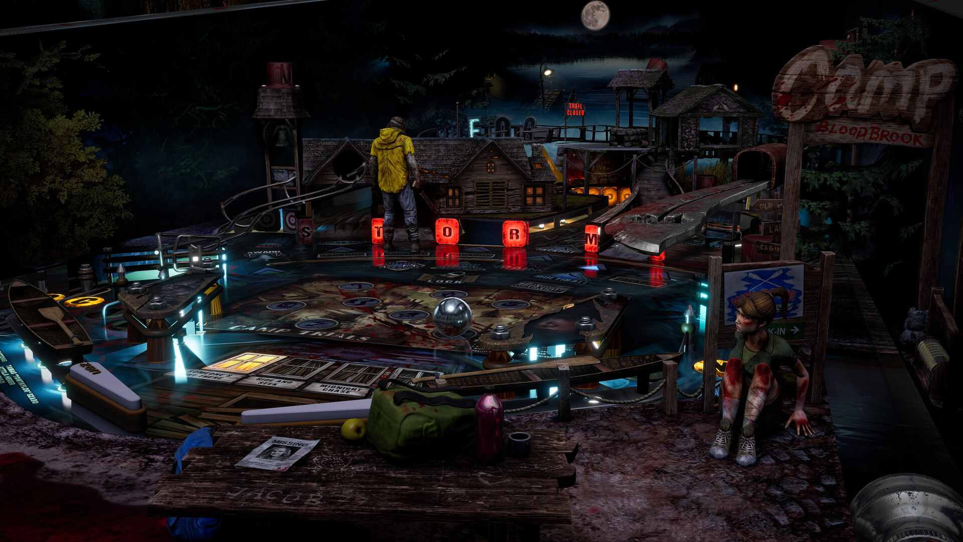 Pinball M - Camp Bloodbrook Screenshot 2