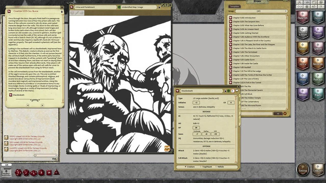 Fantasy Grounds - Serpent Amphora Cycle Book 2: The Serpent & The Scepter Screenshot 3