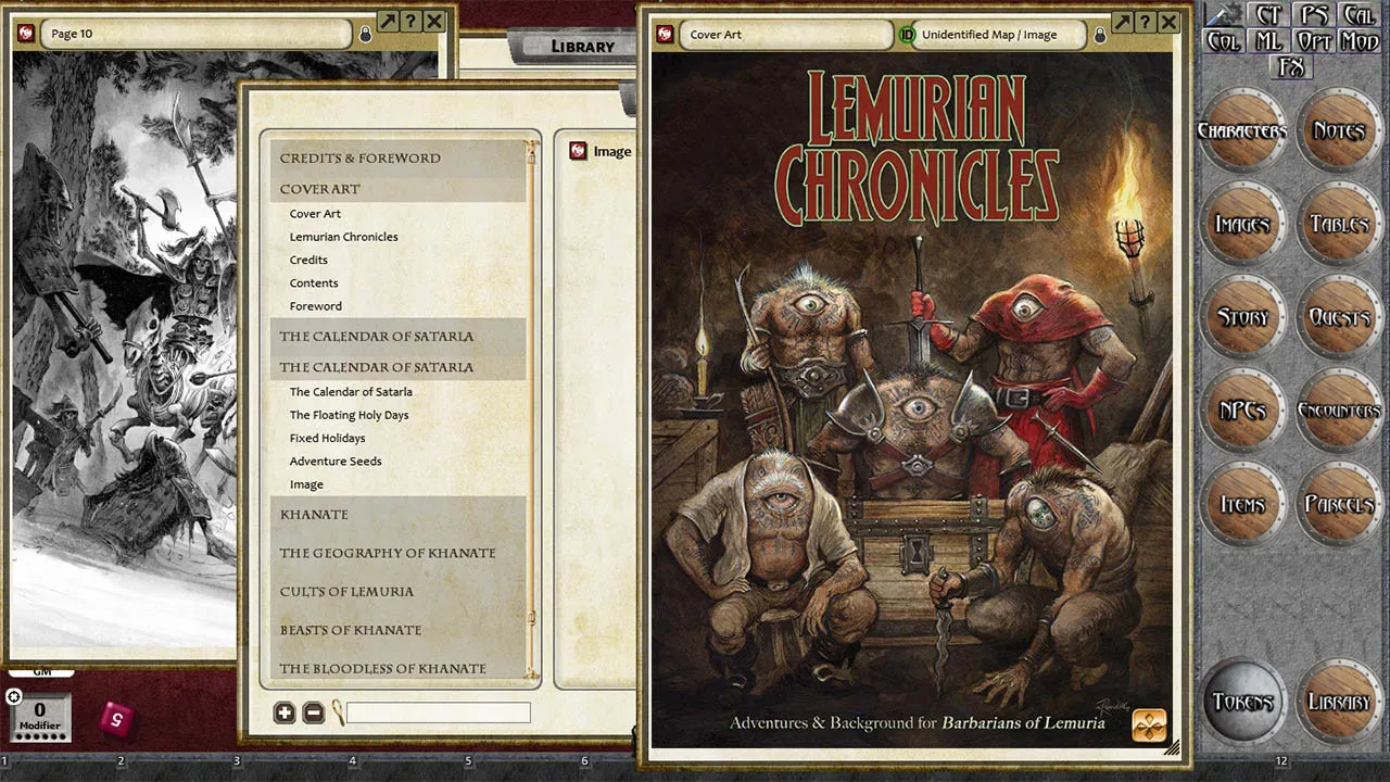 Fantasy Grounds - Lemurian Chronicles Screenshot 0