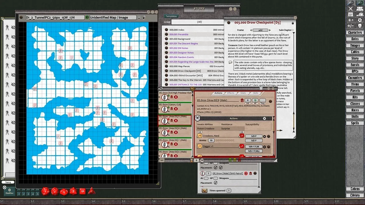 Fantasy Grounds - D&D Classics: D1-2 Descent into the Depths of the Earth (1E) Screenshot 1