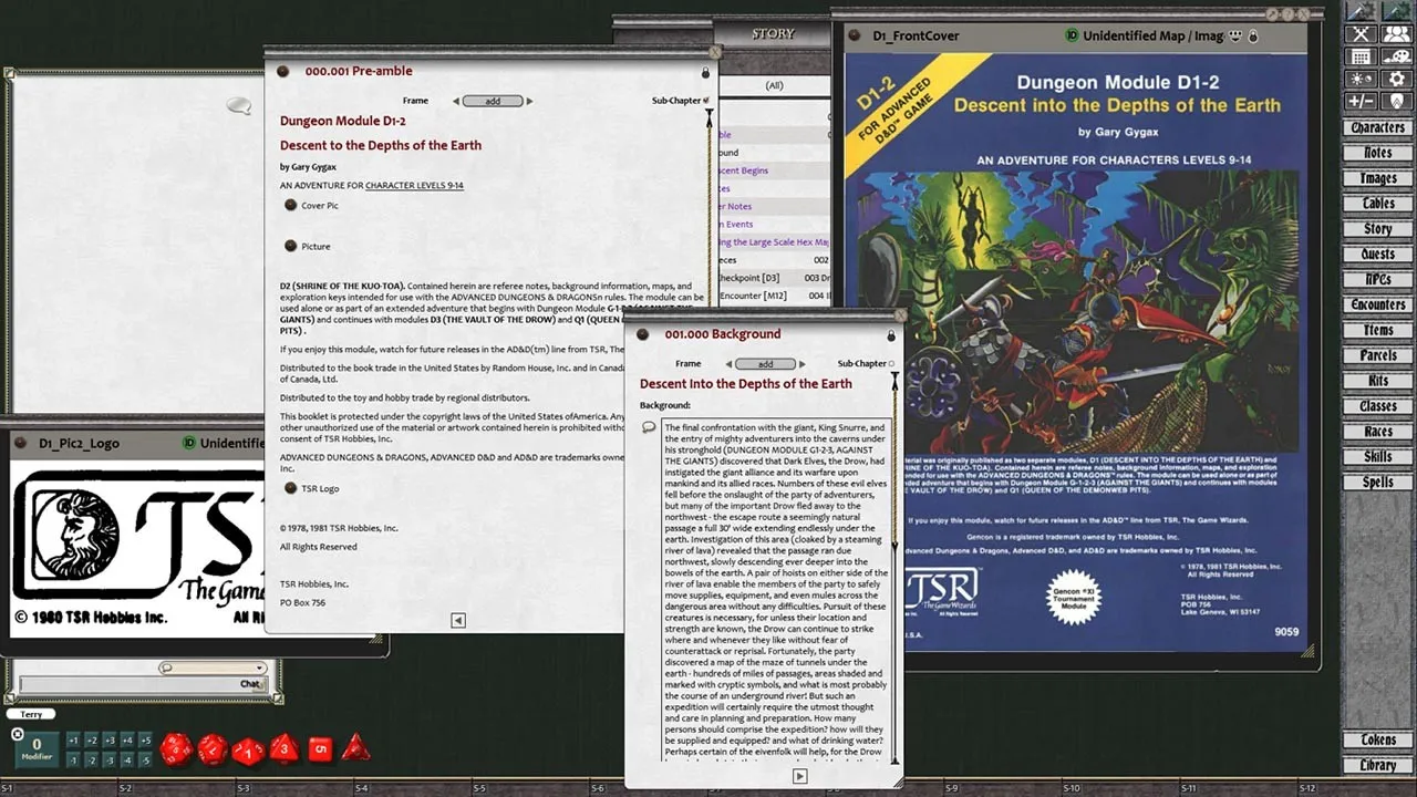 Fantasy Grounds - D&D Classics: D1-2 Descent into the Depths of the Earth (1E) Screenshot 0