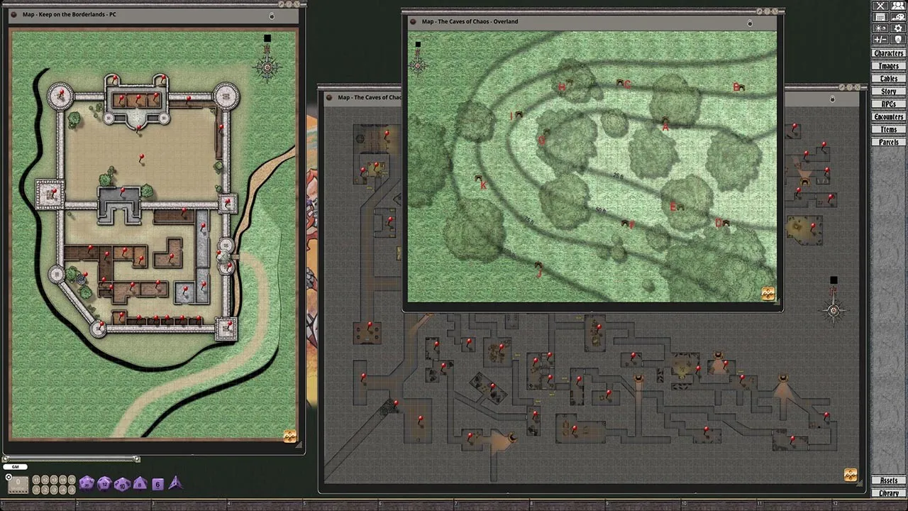 Fantasy Grounds - D&D Classics: B2 The Keep on the Borderlands Screenshot 1