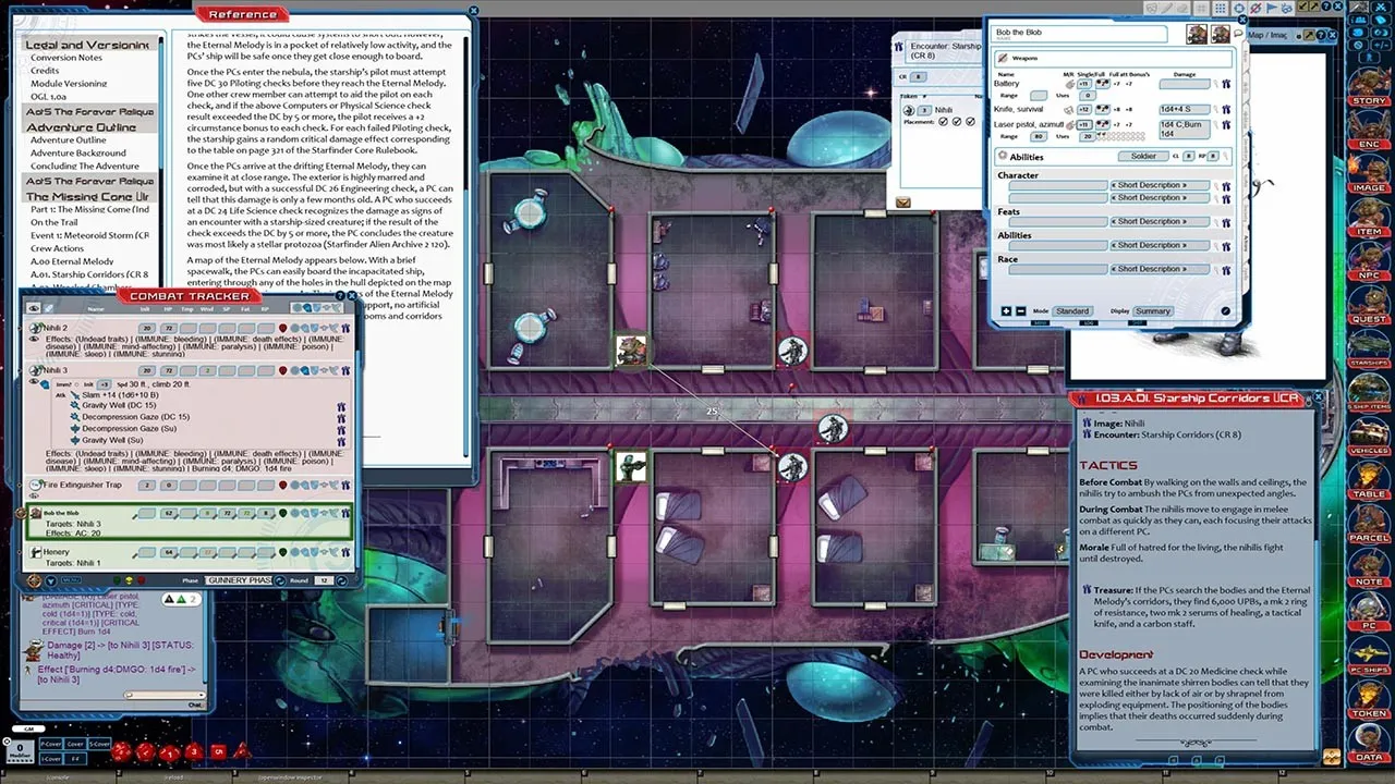 Fantasy Grounds - Starfinder RPG -Attack of the Swarm AP 4: The Forever Reliquary Screenshot 3
