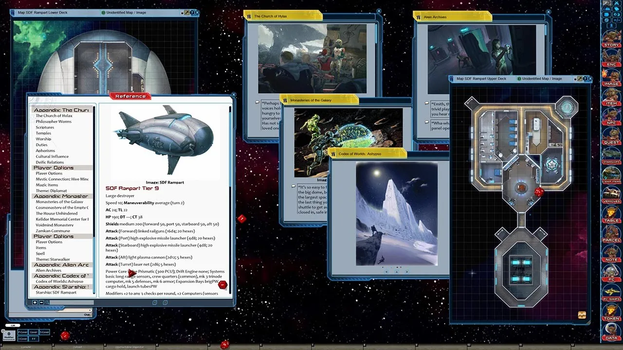 Fantasy Grounds - Starfinder RPG -Attack of the Swarm AP 4: The Forever Reliquary Screenshot 5