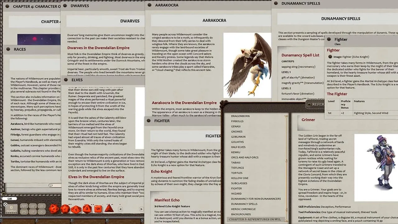 Fantasy Grounds - D&D Explorer's Guide to Wildemount Screenshot 3