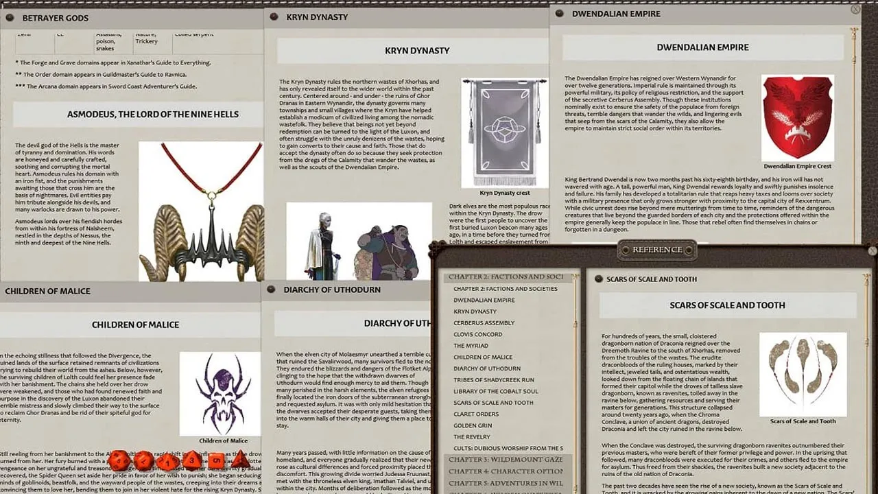 Fantasy Grounds - D&D Explorer's Guide to Wildemount Screenshot 1