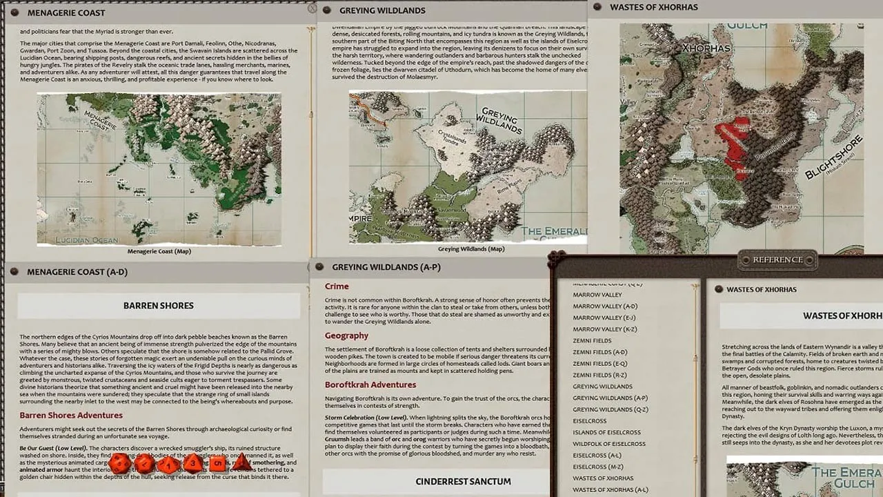 Fantasy Grounds - D&D Explorer's Guide to Wildemount Screenshot 2