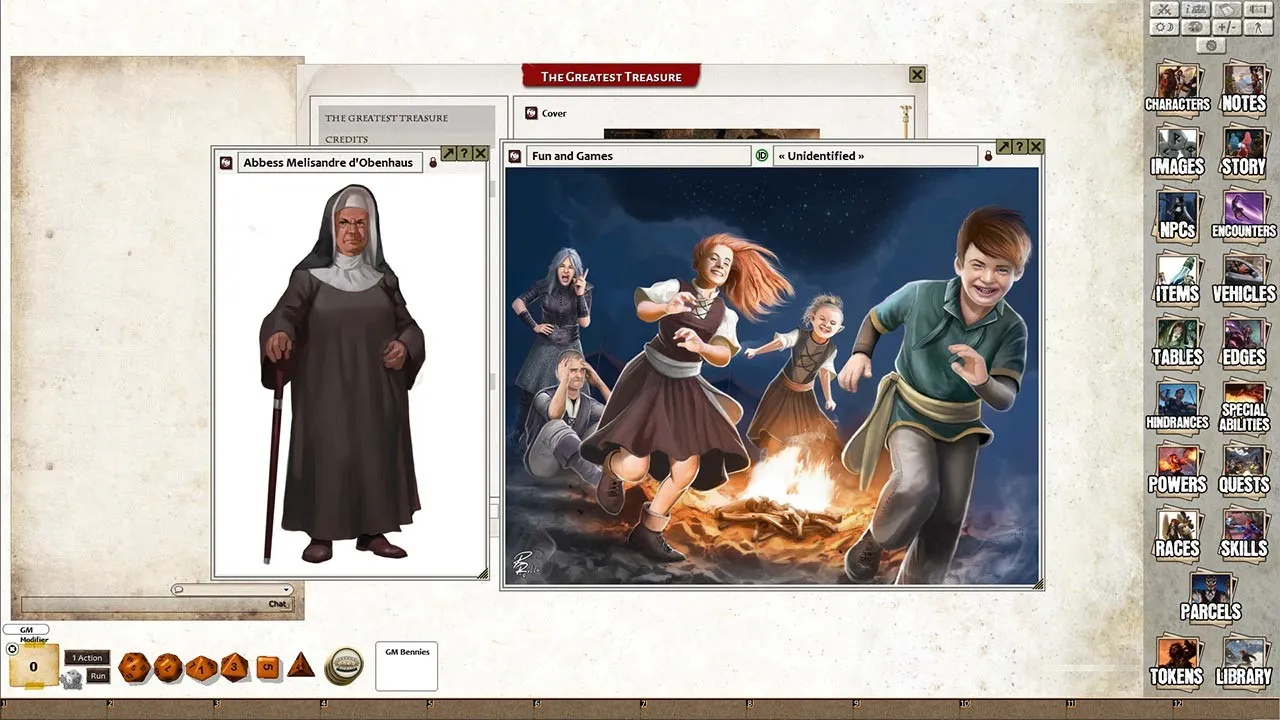 Fantasy Grounds - The Greatest Treasure: A Fantasy Savage Tale Screenshot 4