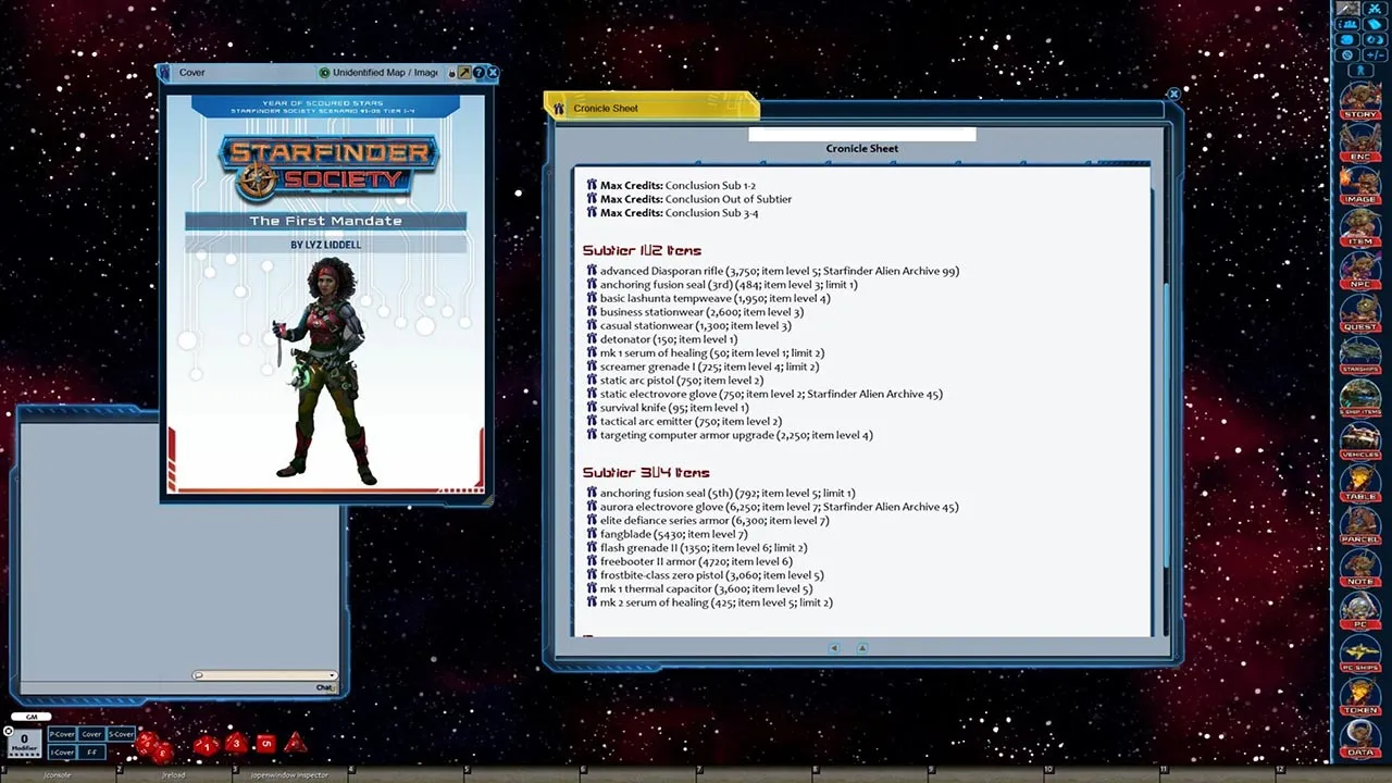 Fantasy Grounds - Starfinder RPG - Starfinder Society Scenario #1-05: The First Mandate Screenshot 4