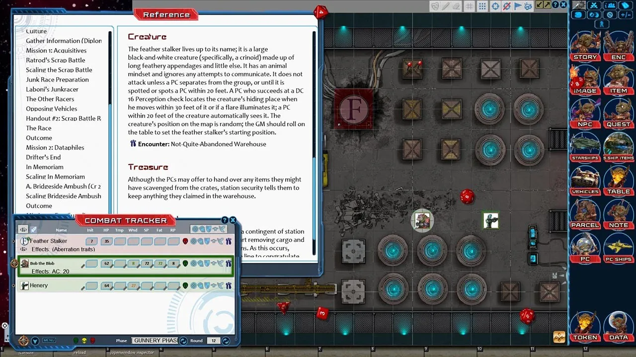Fantasy Grounds - Starfinder RPG - Starfinder Society Scenario #1-01: The Commencement Screenshot 4