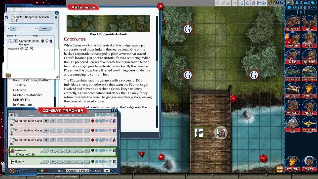 Fantasy Grounds - Starfinder RPG - Starfinder Society Scenario #1-01: The Commencement Screenshot 2