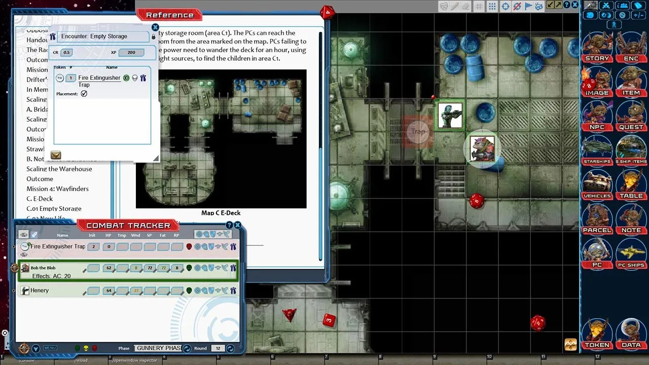 Fantasy Grounds - Starfinder RPG - Starfinder Society Scenario #1-01: The Commencement Screenshot 1
