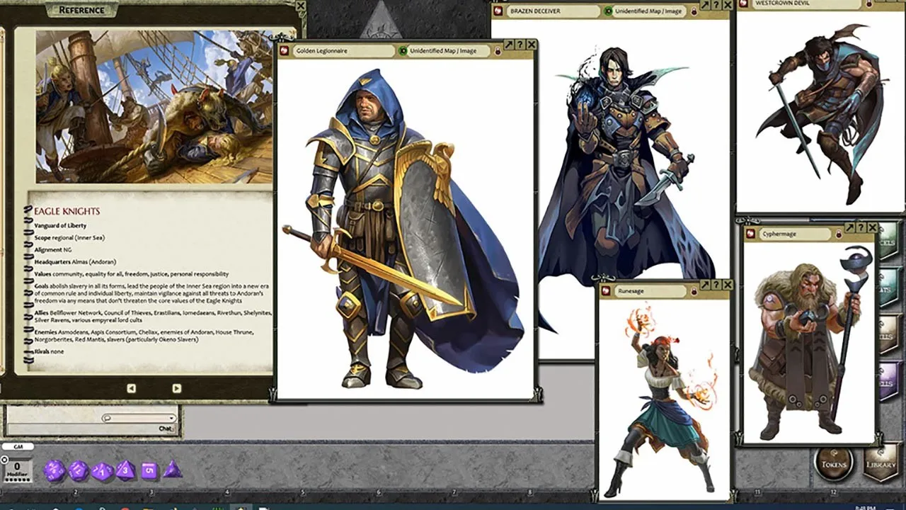 Fantasy Grounds - Pathfinder RPG - Adventurer's Guide Screenshot 3
