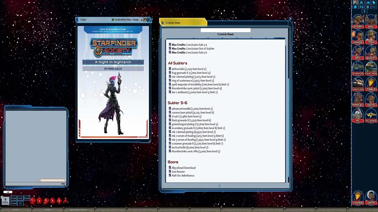 Fantasy Grounds - Starfinder Society Scenario #1-06: A Night in Nightarch Screenshot 2