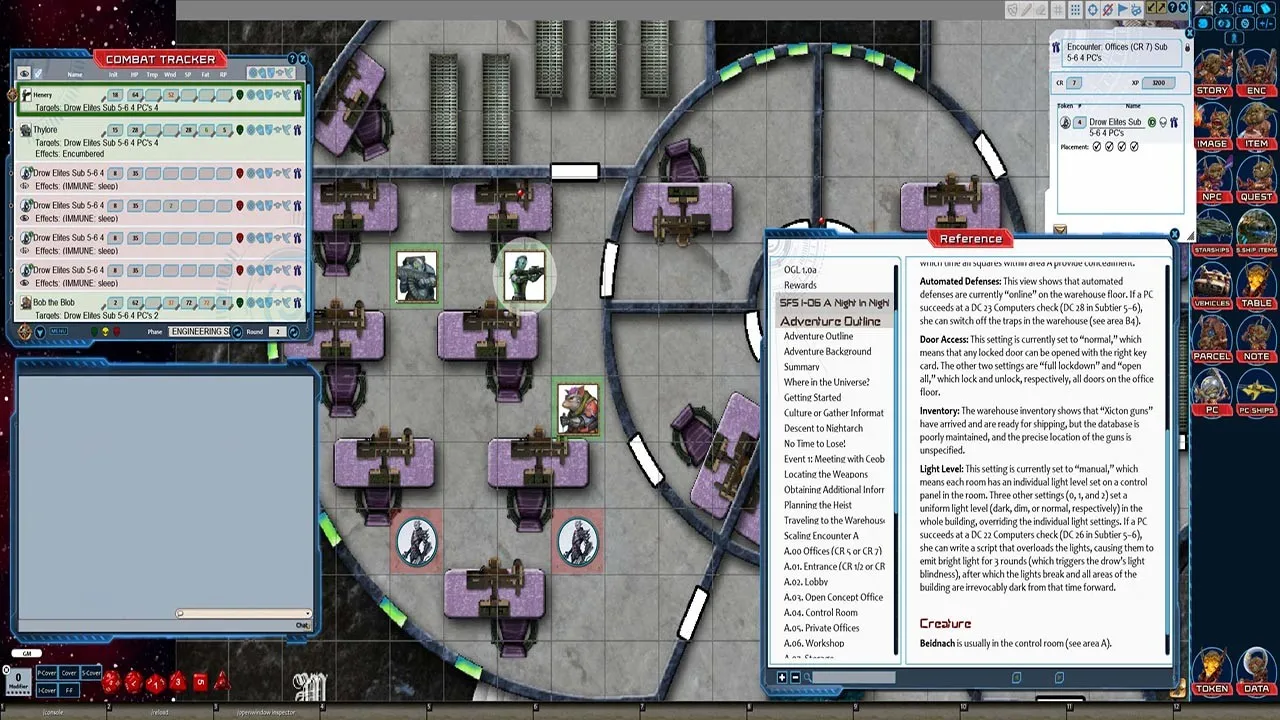 Fantasy Grounds - Starfinder Society Scenario #1-06: A Night in Nightarch Screenshot 3